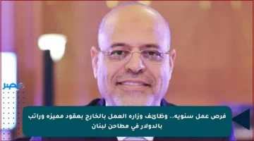 فرص عمل سنوية.. وظائف وزارة العمل بالخارج بعقود مميزة وراتب بالدولار في مطاحن لبنان